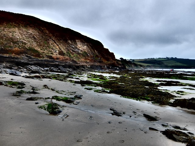 falaises cote cornouailles anglais